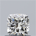 Natural Diamond 0.60 Carats, Cushion with  Cut, H Color, VVS2 Clarity and Certified by GIA