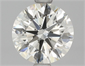 Natural Diamond 1.20 Carats, Round with Excellent Cut, K Color, SI1 Clarity and Certified by GIA