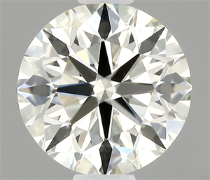 Picture of Natural Diamond 0.71 Carats, Round with Excellent Cut, J Color, VS1 Clarity and Certified by IGI