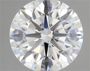Picture of Lab Grown Diamond 1.05 Carats, Round with Ideal Cut, D Color, VVS2 Clarity and Certified by IGI