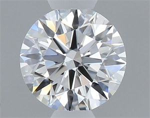 Foto Diamante Natural 0.41 quilates, Redondo , Color E, claridad VVS1 y certificado GIA de