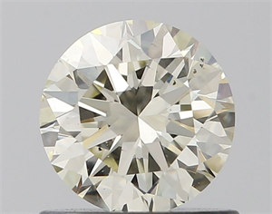 Picture of Natural Diamond 0.72 Carats, Round with Excellent Cut, J Color, SI1 Clarity and Certified by IGI