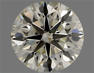 Picture of Natural Diamond 0.90 Carats, Round with Excellent Cut, L Color, VS2 Clarity and Certified by IGI