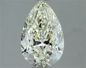 Picture of Natural Diamond 1.50 Carats, Pear with  Cut, M Color, VVS1 Clarity and Certified by GIA
