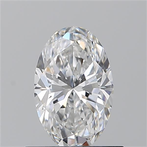Picture of Natural Diamond 0.70 Carats, Oval with  Cut, E Color, VS2 Clarity and Certified by GIA