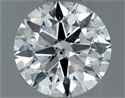 Diamante Natural 1.10 quilates, Redondo , Color I, claridad SI2 y certificado GIA