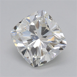 Picture of Natural Diamond 1.51 Carats, Cushion with  Cut, H Color, SI1 Clarity and Certified by GIA