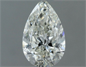 Diamante Natural 0.50 quilates, De pera , Color H, claridad VVS1 y certificado IGI