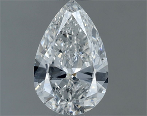Foto Diamante Natural 0.50 quilates, De pera , Color E, claridad SI2 y certificado GIA de