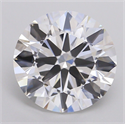 Del inventario de diamantes de laboratorio, 8.49 quilates, Redondo , Color F, claridad VS1 y certificado IGI