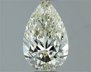 Picture of Natural Diamond 1.00 Carats, Pear with  Cut, K Color, VS1 Clarity and Certified by IGI