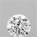 Lab Grown Diamond 1.23 Carats, Round with Ideal Cut, D Color, VS1 Clarity and Certified by IGI