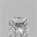 Diamante Natural 0.60 quilates, Princesa , Color G, claridad VVS1 y certificado GIA