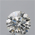 Diamante Natural 0.55 quilates, Redondo , Color G, claridad VVS2 y certificado IGI