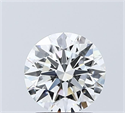 Del inventario de diamantes de laboratorio, 1.55 quilates, Redondo , Color F, claridad VVS2 y certificado IGI