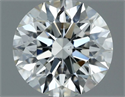 Diamante Natural 0.62 quilates, Redondo , Color H, claridad VS2 y certificado IGI