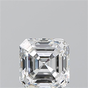 Foto Diamante Natural 1.01 quilates, Asscher , Color F, claridad VVS2 y certificado GIA de