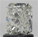 Natural Diamond 1.01 Carats, Radiant with  Cut, J Color, SI1 Clarity and Certified by GIA