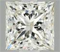 Natural Diamond 0.52 Carats, Princess with  Cut, I Color, VVS2 Clarity and Certified by IGI