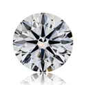 Natural Diamond 2.08 Carats, Round with Excellent Cut, G Color, VVS1 Clarity and Certified by GIA