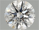 Lab Grown Diamond 1.43 Carats, Round with Ideal Cut, F Color, VS1 Clarity and Certified by IGI