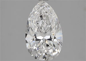 Foto Diamante Natural 2.05 quilates, De pera , Color E, claridad VS2 y certificado GIA de
