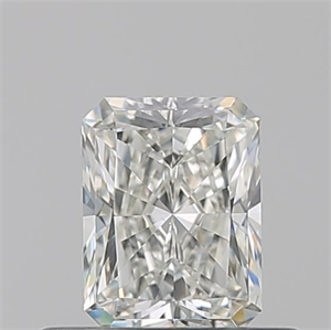 Picture of Natural Diamond 0.50 Carats, Radiant with  Cut, I Color, VS1 Clarity and Certified by GIA