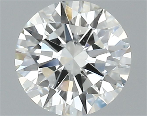 Picture of Natural Diamond 0.51 Carats, Round with Excellent Cut, H Color, VS2 Clarity and Certified by GIA