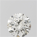 Natural Diamond 0.70 Carats, Round with Excellent Cut, J Color, SI2 Clarity and Certified by IGI