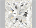 Diamante Natural 0.41 quilates, Princesa , Color I, claridad VVS2 y certificado GIA