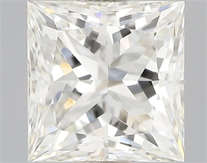 Foto Diamante Natural 0.41 quilates, Princesa , Color I, claridad VVS2 y certificado GIA de