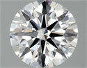 Del inventario de diamantes de laboratorio, 1.53 quilates, Redondo , Color E, claridad VS1 y certificado IGI