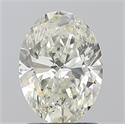 Diamante Natural 1.50 quilates, Ovalado , Color K, claridad SI2 y certificado GIA