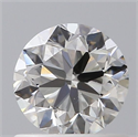 Natural Diamond 0.70 Carats, Round with Very Good Cut, H Color, VS2 Clarity and Certified by GIA