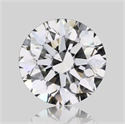 Diamante Natural 0.70 quilates, Redondo , Color F, claridad VS2 y certificado GIA