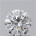 Diamante Natural 0.71 quilates, Redondo , Color E, claridad IF y certificado GIA