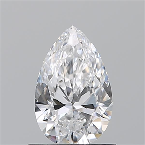 Picture of Natural Diamond 0.70 Carats, Pear with  Cut, D Color, VS2 Clarity and Certified by GIA