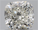 Natural Diamond 0.75 Carats, Cushion with  Cut, I Color, VS1 Clarity and Certified by GIA