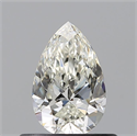 Diamante Natural 0.50 quilates, De pera , Color J, claridad VVS2 y certificado GIA