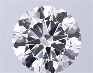 Picture of Lab Grown Diamond 9.01 Carats, Round with Excellent Cut, E Color, VS2 Clarity and Certified by IGI