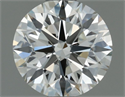 Natural Diamond 0.72 Carats, Round with Excellent Cut, M Color, VS1 Clarity and Certified by GIA