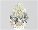 Natural Diamond 1.70 Carats, Pear with  Cut, K Color, SI1 Clarity and Certified by GIA