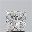 Diamante Natural 1.70 quilates, Princesa , Color E, claridad SI2 y certificado GIA