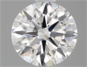 Lab Grown Diamond 1.00 Carats, Round with Excellent Cut, D Color, VS1 Clarity and Certified by IGI