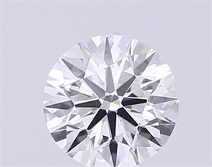 Picture of Natural Diamond 0.40 Carats, Round with Excellent Cut, H Color, VVS2 Clarity and Certified by GIA