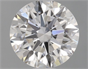 Lab Grown Diamond 1.10 Carats, Round with Excellent Cut, D Color, VS2 Clarity and Certified by GIA