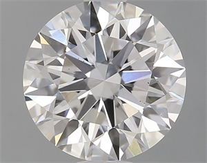 Picture of Lab Grown Diamond 1.10 Carats, Round with Excellent Cut, D Color, VS2 Clarity and Certified by GIA