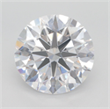 Lab Grown Diamond 6.58 Carats, Round with Excellent Cut, D Color, VVS1 Clarity and Certified by GIA
