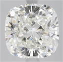 Diamante Natural 3.81 quilates, Del cojín , Color J, claridad SI2 y certificado GIA