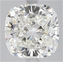 Diamante Natural 3.81 quilates, Del cojín , Color J, claridad SI2 y certificado GIA